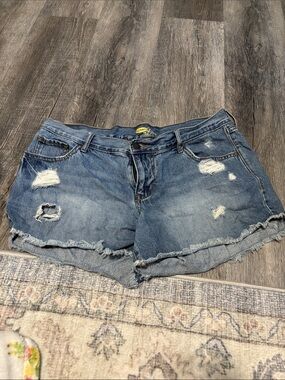 Old Navy Distressed Denim Cutoff Shorts - Blue